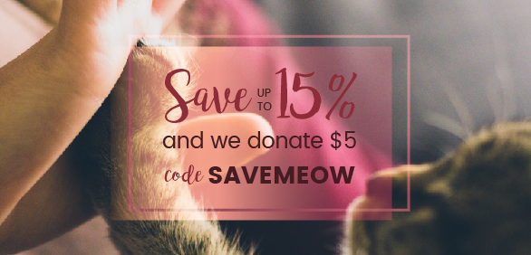 Save 15% and We Donate $5