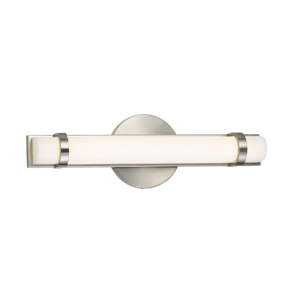 Cal Lighting La 8601s 13w 1 Led Small Bath Vanity 13 Inches Wide By 2 3 High Cal Lighting La 8601s 13w 1 Led, Small Bath Vanity Light