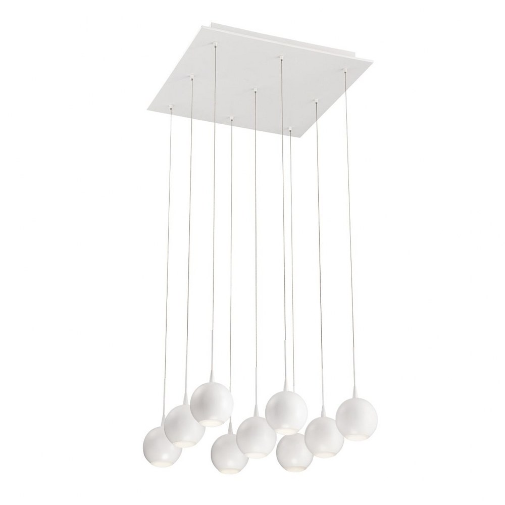 Eurofase Lighting - Patruno Chandelier 9 Light - 18.5 Inches Wide By 4 Inches