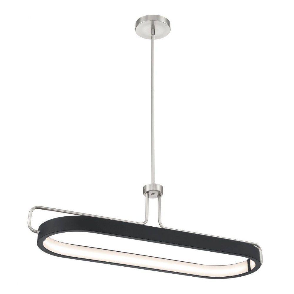 Eurofase Lighting - Pemberton - 35W 1 LED Oval Pendant in Contemporary Style -