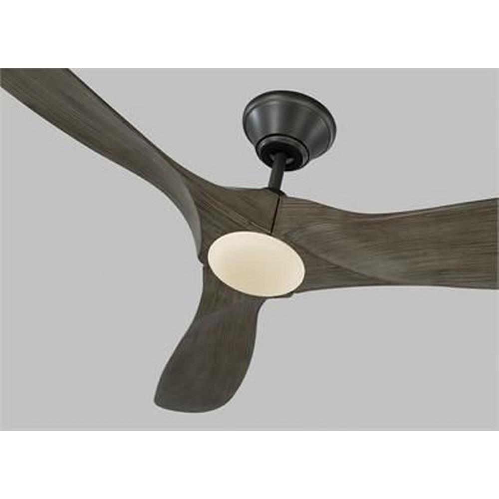 Monte Carlo Fans 3mavr52lk Maverick Ii Led 3 Blade 52 Inch Ceiling Fan With Handheld Control And Includes Light Kit