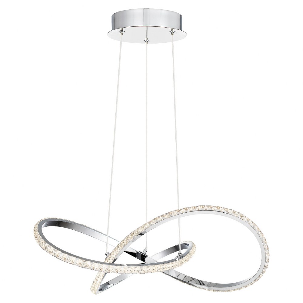 Quoizel Lighting - Rumi - 27W LED Pendant In Contemporary Style-7 Inches Tall
