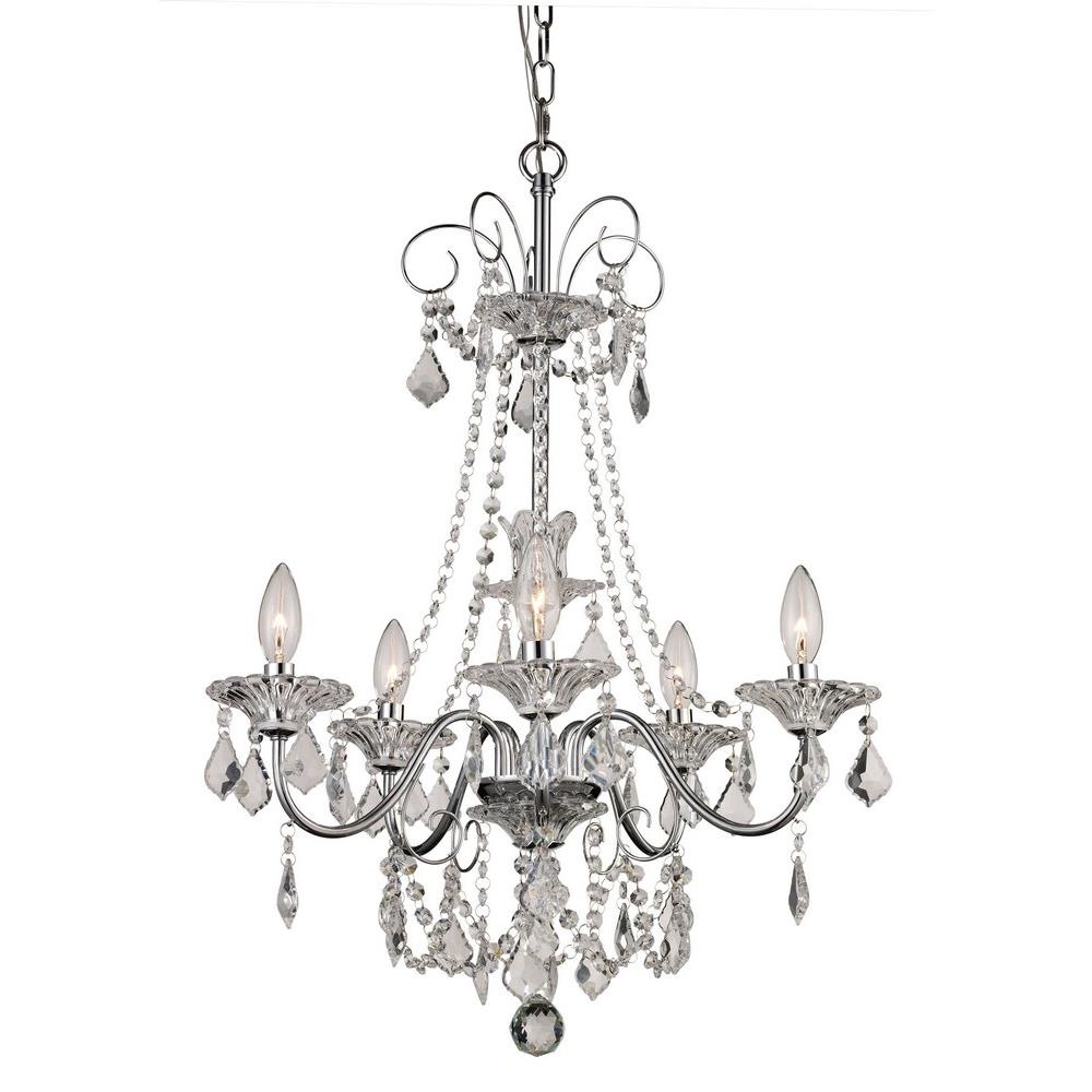 Trans Globe Lighting Jh 5 Pc Niagara Five Light Chandelier Trans Globe Lighting Jh 5 Pc Niagara Five Light Chandelier Tap To Expand