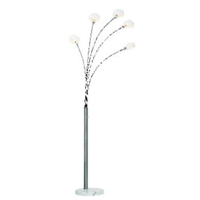 trans globe lighting rtl 8826 five light arc floor lamp