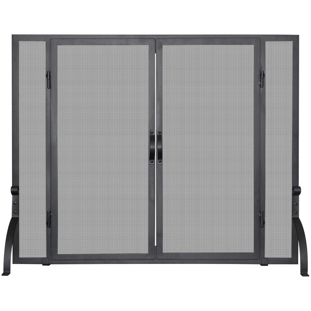 Uniflame S 1044 39 Single Panel Small Screen With Doors