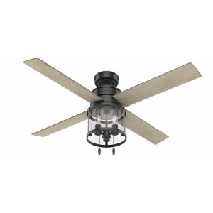 Astwood-Ceiling Fan with LED Light and Pull Chain in Modern Style-52 Inches Wide by 14.86 Inches High