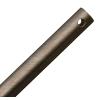 12 Inch Down Rod Length - Aged Wood Finish